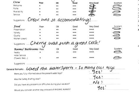 Review img # 104 of the yacht ANDARE AVANTI