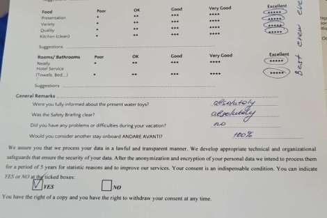 Review img # 40 of the yacht ANDARE AVANTI