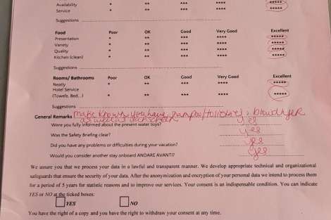 Review img # 29 of the yacht ANDARE AVANTI