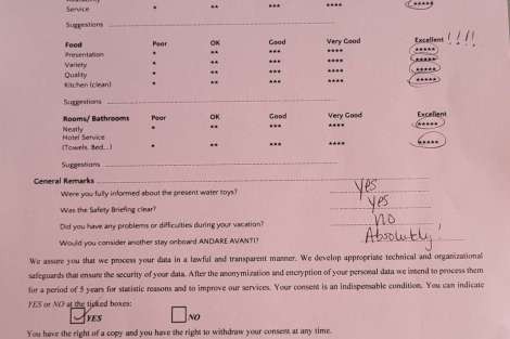 Review img # 31 of the yacht ANDARE AVANTI