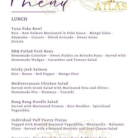 Food onboard ATLAS # 2