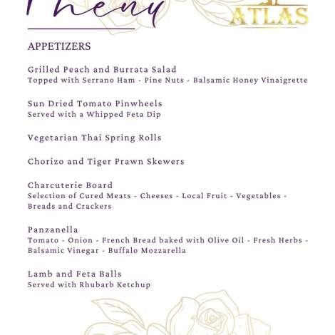 Food onboard ATLAS # 3