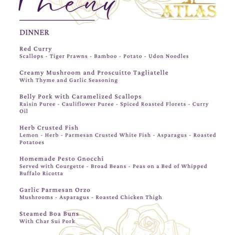 Food onboard ATLAS # 4