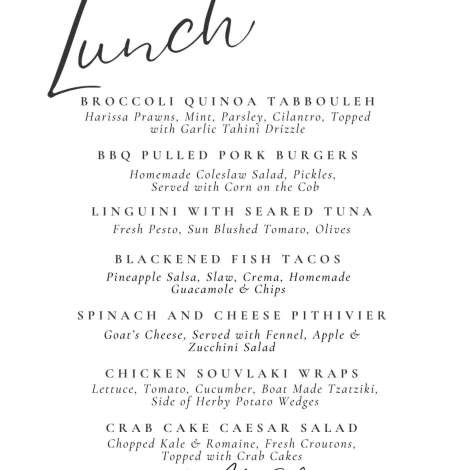 Food onboard EMYSA # 5