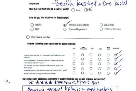 Review img # 25 of the yacht My Blue heaven