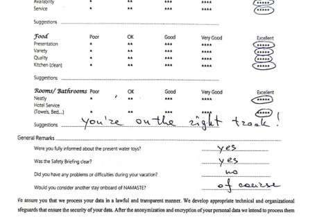 Review img # 103 of the yacht NAMASTE (SAMANA)