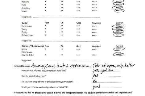 Review img # 128 of the yacht NAMASTE (SAMANA)