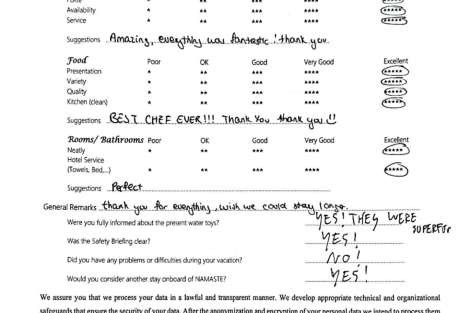 Review img # 117 of the yacht NAMASTE (SAMANA)