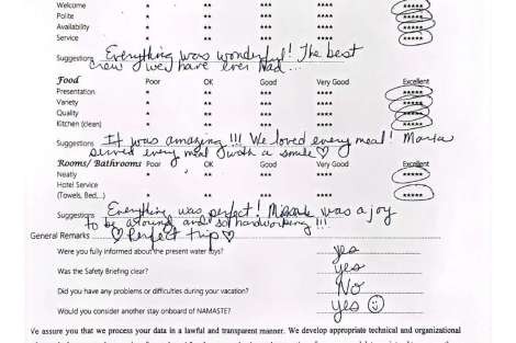 Review img # 84 of the yacht NAMASTE (SAMANA)