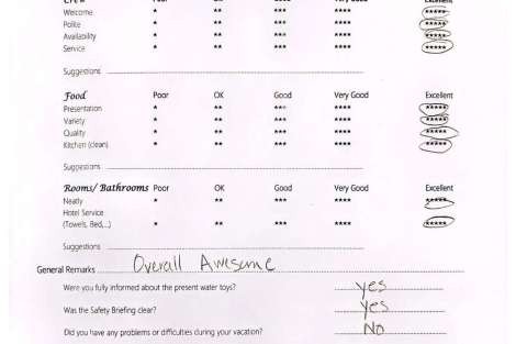 Review img # 77 of the yacht NAMASTE (SAMANA)