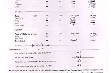 Review img # 60 of the yacht NAMASTE (SAMANA)