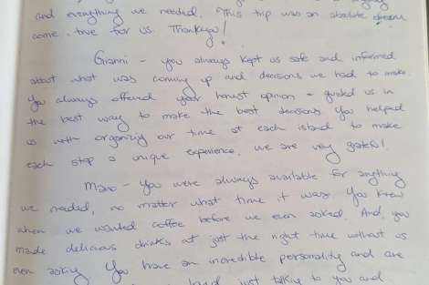 Review img # 40 of the yacht NAMASTE (SAMANA)