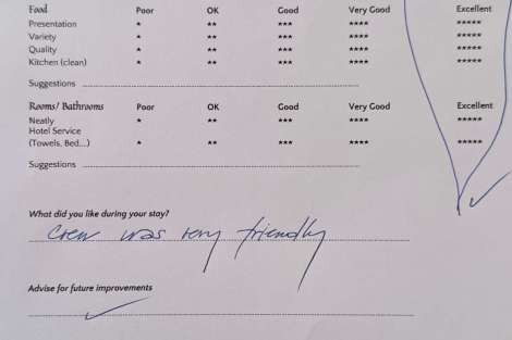 Review img # 19 of the yacht NAMASTE (SAMANA)