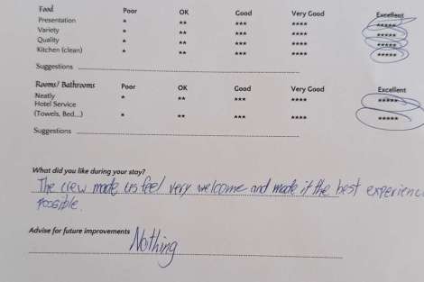 Review img # 13 of the yacht NAMASTE (SAMANA)