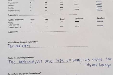 Review img # 2 of the yacht NAMASTE (SAMANA)