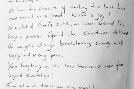 Review img # 1 of the yacht NEW HORIZONS 3