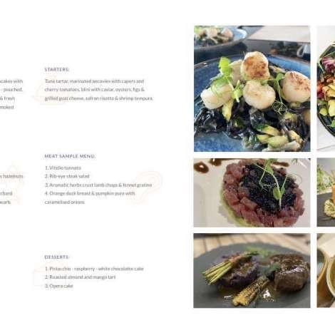 Food onboard SINATA # 1